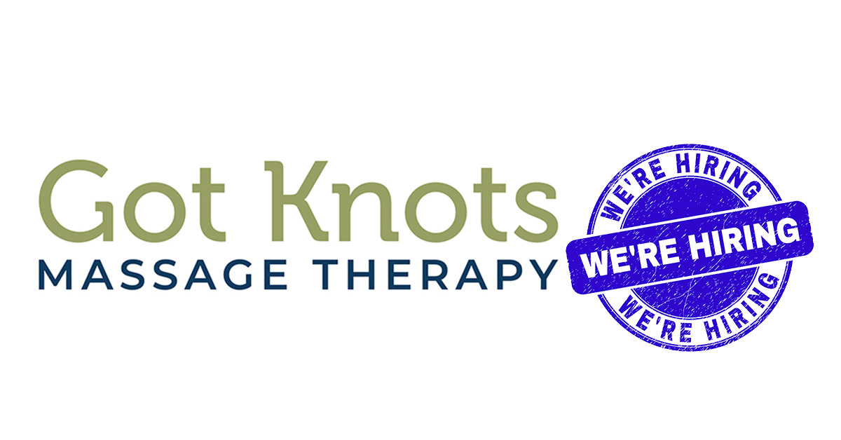 Massage Therapy Jobs Got Knots Edmonton, Ab
