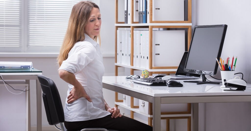 massage therapy for office workers with back or neck pain