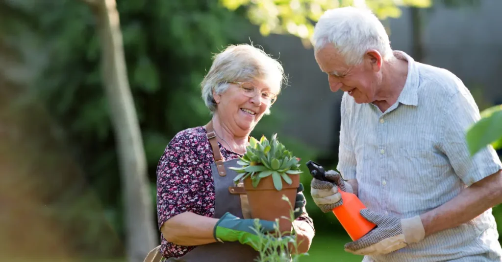 Massage for seniors improves quality of life and makes gardening fun again